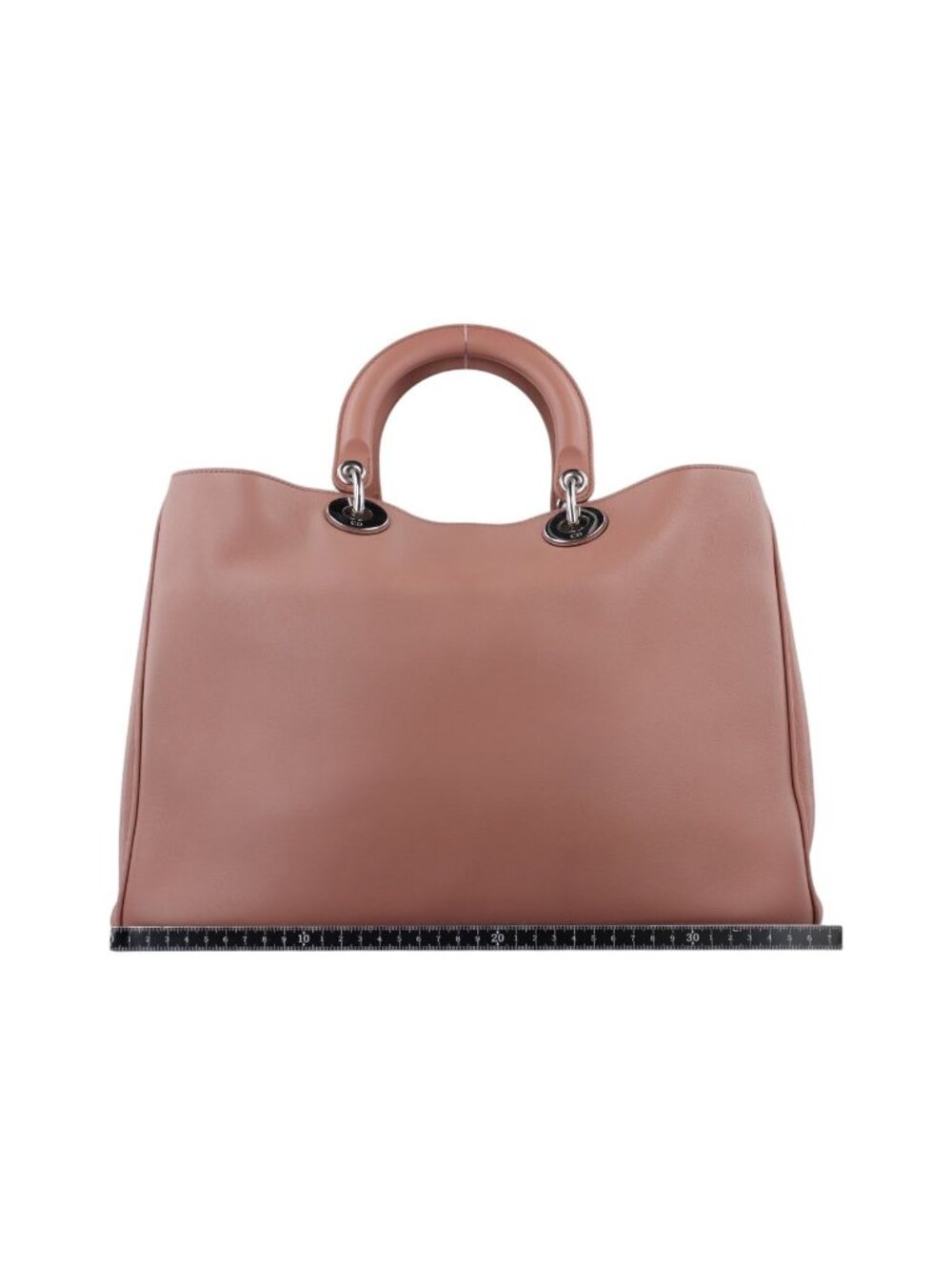 ★SOLD★ Dior Dio Brown Pink Leather Messenger Bag - Picture 2 of 15